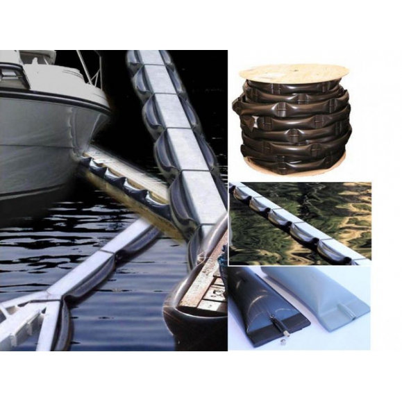 Parma fenderlist grå Ø75mm - pris pr 0.5 meter